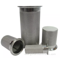 Sintered metal mesh cylinder